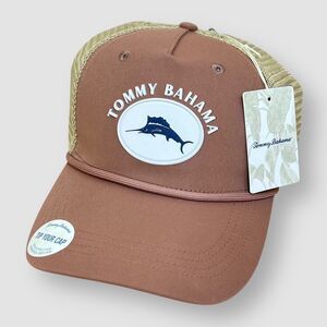 NEW Tommy Bahama Trucker Hat Snapback Tip Your Cap Baja Margarita Recipe Muave